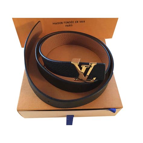 ceinture lv noire|ceinture femme réversible.